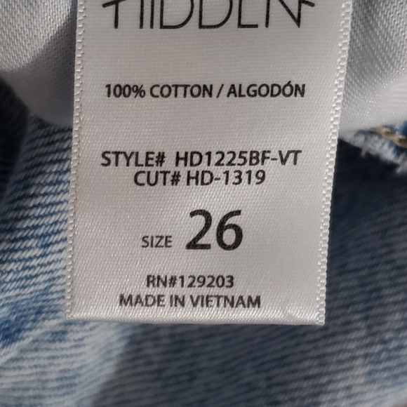 Hidden Distressed Jeans - Picture 7 of 7